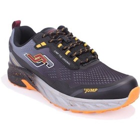 Resim Jump 30519 Siyah Kırmızı Ortopedik Ortopedik Günlük Erkek Spor Ayakkabı Siyah 