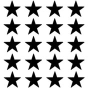 Resim Cg Siyah Yıldız Sakal Şeridi 