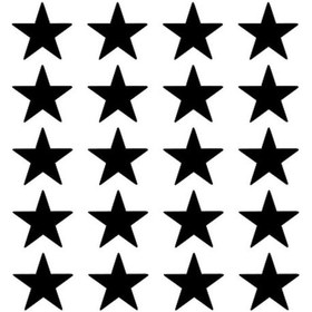 Resim Cg Siyah Yıldız Sakal Şeridi 