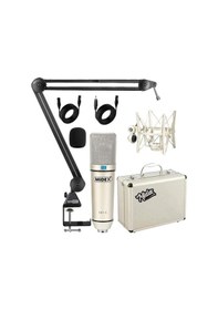Resim Midex Cx1-q Pro Set Üst Seviye Condenser Stüdyo Ses Kayıt Mikrofonu Standı Seti 