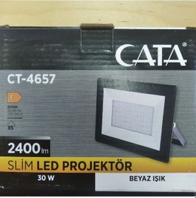 Resim Cata 30W Led Projektör CT-4657 Beyaz Işık 
