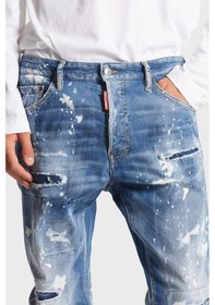 Resim Dsquared2 Erkek Kot Pantolon S74lb1443 S30789 470 Lacivert 