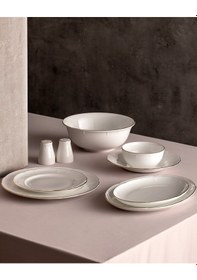 Resim Madame Coco Edmon 6 Kişilik 30 Parça Yemek Takımı - Beyaz/gold 8684427129616 Çok Renkli 