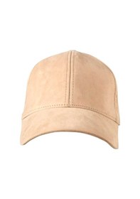 Resim Uniquetrenders Unisex Vegan Süet Şapka Bej 