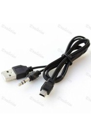 Resim Shn Mp3 Çalar Müzik Kutusu Kablosu [ Usba 3.5mm Aux ] - [ Usb Mini 5pin ] Xusbkablo M33320 R5c14 