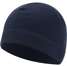 Resim Wezone Kış Sporları İçin Polar Fleece Bisiklet Ve Motosiklet Bere - Sıcak Ve Rahat Koyu Mavi 