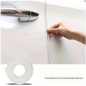Resim Trendooze Turcoshop11 5 Metre 196.8 İnç Saydam Pvc Kapı Kenar Koruyucu, Evrensel 