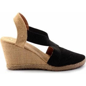 Resim Bambi Siyah Triko Kadın Espadril K01874055782 