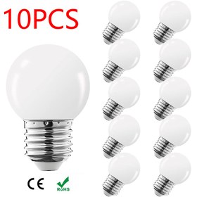 Resim 10 adet PIBAOGU LED Ampuller, G45 3W E27 220V, 3000K/4000K/6000K, Enerji Verimli İç Mekan Aydınlatması, Mutfak, Oturma Odası, Banyo Avizleri, Alt Aydınlatmalar - AB Yönetmeliklerine Uygun, İç Mekan Aydınlatması | Modern Ampul | Enerji Verimli Ampul, Ev LED Ampulleri 