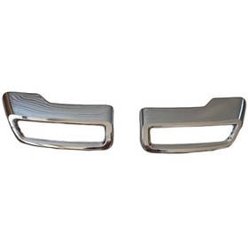 Resim Peugeot 3008 Egzoz Ucu Abs Plastik Üzeri Krom Difüzör Kromu 