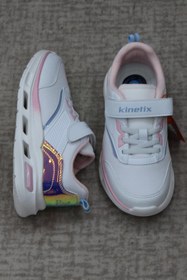Resim Kinetix Renley Tx J 4FX Beyaz Pembe Anatomik Orijinal Ürün Kız Çocuk Ayakkabı 