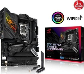 Resim ROG STRIX Z790-H GAMING WIFI-6E DDR5 HDMI-DP PCIE 5.0 1700p ATX Asus