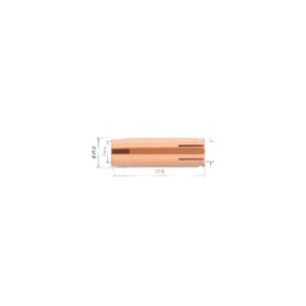 Resim Magmaweld Nozul Lava Mıg 65w Ø17-q25-l77.5 Mm Konik 3 Adet/paket 