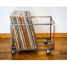 Resim Plak Düzenleyici Metal Dergilik Kitap Gazete Düzenleyici - Mat siyah 