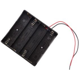 Resim Robotiko Dörtlü 4 Lü 18650 Lityum Pil Yuvası 