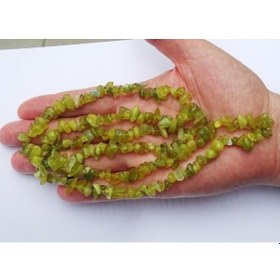 Resim Pozitifdoğaltaş Limon Yeşim-Lemon Jade Kırıktaş Dizi-80 Cm Gümüş 