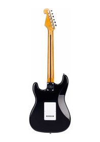 Resim Sx Stratocaster Elektro Gitar (Black) 