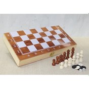Resim Ahşap Kutulu Satranç Model 1 