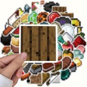 Resim 70 Mosaic Stickers, Laptops, Mobil Telefonlar, Kitaplar, Kaykaylar ve Kasklar için DIY Dekorasyonu için Uygun, Tatil Hediyeleri için Uygun 