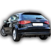 Resim Audi A3 HB Difüzör Boyalı 