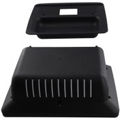 Resim Synodicmonth Mitsubishi Pajero Mini 1998-2008 Android Radyo Gösterge Paneli Montaj Kiti Lhd İçin 9 İnç Araç Çerçevesi Fasya Adaptörü 