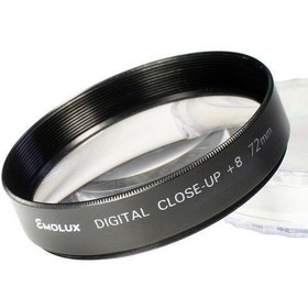 Resim Emolux 72mm Close Up +8 