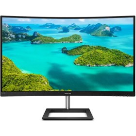 Resim 31.5 PHILIPS 325E1C/00 4MS 75MHZ 1XVGA 1XHDMI 1XDP 2K WQHD 2560X1440 FLICKER-FREE FREESYNC YÜKSEKLİK AYARI CURVED SİYAH 