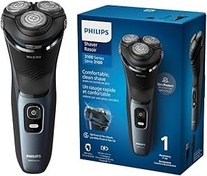 Resim Philips 3000 Serisi Tıraş Makinesi, Islak ve Kuru Kullanım, 5D Esnek Başlık, PowerCut Bıçaklar, Hassas Ciltler İçin, S3144/00 