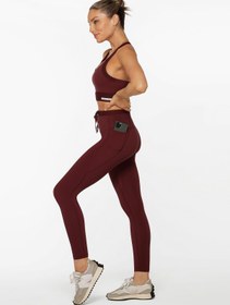 Resim Keep Up Multi Pockets No Ride Ankle Biter Leggings Tayt - M 