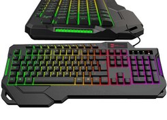 Resim Rampage KB-R46 CARISMA USB Rainbow Aydınlatmalı Q Gaming Oyuncu Klavye 