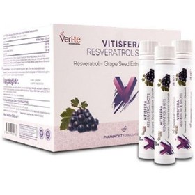 Resim Vitisfera Resveratrol Shot Orman Meyveleri Aromalı 20 Flakon 25 ml 