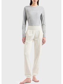 Resim Emporio Armani Bayan Pantolon 1649084 F2569 2810 Ekru Ekru 