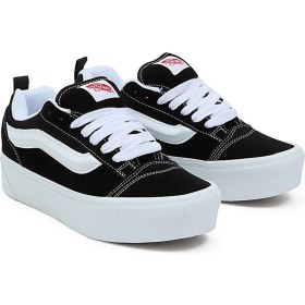 Resim Vans Siyah Kadın Süet Lifestyle Ayakkabı VN000CP66BT1 Knu Stack 