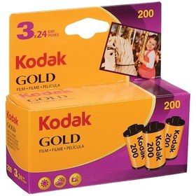 Resim Kodak Gold 200 / 135-24 Film 3'lü Paket 