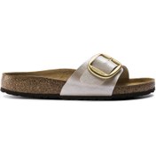 Resim Birkenstock Madrid Big Buckle 1015279 Kadin Terlik Beyaz 