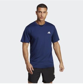 Resim Adidas Tr Es Base Tee Erkek Spor Tişört Ic7429 Lacivert 