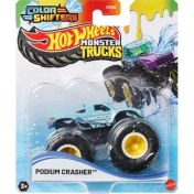 Resim Hot Wheels Monster Trucks Renk Değiştiren Araçlar Podium Crasher JDV84 