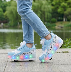 Resim ROCKY Tekerlekli Paten Ayakkabı-bebe mavi 