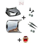 Resim Cg Nikel Ön Arka Tozluk Takımı+2 Adet Sivri Vida+2 Adet Şapkalı Vida+4 Adet Somun Seti+tzmanya 