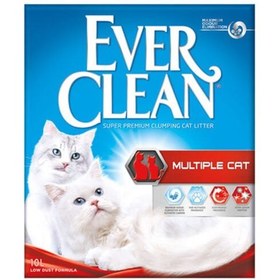 Resim Ever Clean Multiple Cat Topaklanan Kedi Kumu 1 Adet 10 Lt 