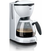 Resim Braun KF 520/1 CaféHouse PurAroma Filtre Kahve Makinesi Beyaz 