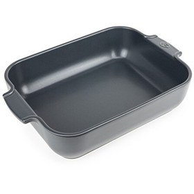 Resim Peugeot Appolia Dikdörtgen Fırın Kabı Siyah 32 cm 