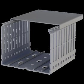 Resim Klemsan Kkd 1008 100X80 Kablo Kanalı () (Kalın Slot) Kutu İçeriği 16 METRE 