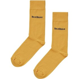 Resim Bad Bear 18.01.02.023-c25 Solid Tall Erkek Çorap Sarı 