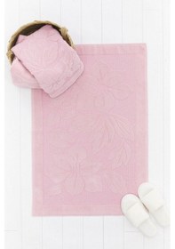 Resim Derya Banyo Paspas Takımı 2-li Pembe 