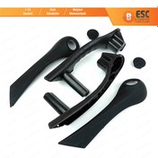 Resim Renault Megane 2 için Ön İç Kapı Tutamak Siyah 7701475315-16 N11.15209 