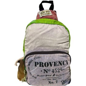 Resim Old Cotton Cargo Kaliteli Laptop Bölmeli Vintage Disayn Sırt Gezi Çantası New Minola 25 Cm X 36 Cm Yeşil 