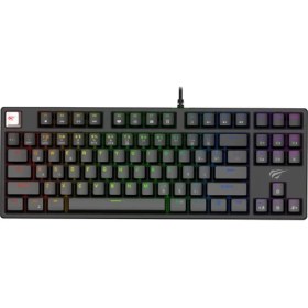 Resim Havit Gamenote KB890L Rgb Mekanik Türkçe Q Klavye - Anti Ghosting Blue Switch 