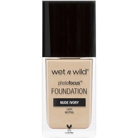 Resim wet n wild Photo Focus Fondöten Nude Ivory 