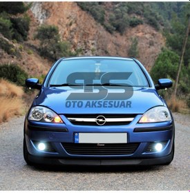 Resim Sts Oto Aksesuar Opel Corsa C Lip Üniversal 2 Parça Astra H Tipi Esnek Tampon eki 